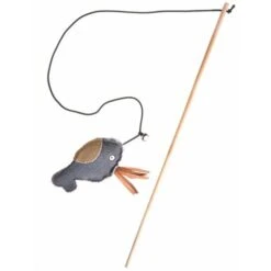 Record Stuzzicagatto Con Balena In Tela E Catnip Per Gatti 40 Cm