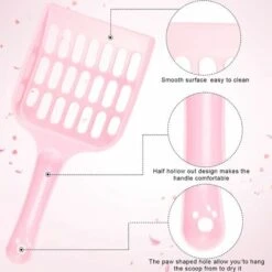Plastic Cat Litter Scoop Kitty Litter Scoop Pet Litter Scoop Pet Litter Screen For Toilet Cleaning Cat Sand -Cibi per gatti Italia 52006859 4