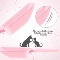 Plastic Cat Litter Scoop Kitty Litter Scoop Pet Litter Scoop Pet Litter Screen For Toilet Cleaning Cat Sand -Cibi per gatti Italia 52006859 5