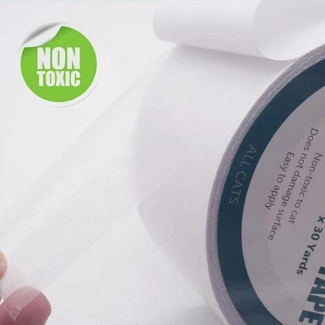 Protezione Antigraffio Trasparente Per Gatti Nastro Adesivo Antigraffio Mobili Divano Divano Protector 6,35 Cm 5 M 6 Protezione Antigraffio Trasparente Per Gatti Nastro Adesivo Antigraffio Mobili Divano Divano Protector 6,35 Cm 5 M - immagine 4