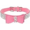 Collare Per Cani Con Strass, Lucido, Morbido Camoscio, Per Cani E Gatti (taglia XS, Rosa) 2 Collare Per Cani Con Strass, Lucido, Morbido Camoscio, Per Cani E Gatti (taglia XS, Rosa) -Cibi per gatti Italia 52011849 1