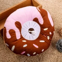 LangRay Collare Di Recupero Per Gatti Comodo Collare Di Recupero Collare Protettivo Collare Per Cani Per Gatti Carini (M, Rosa Y Chocolate) -Cibi per gatti Italia 52015127 4