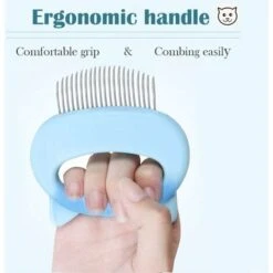 LangRay Spazzola Per Scafo Per Animali Domestici, Spazzola Per Cani, Spazzola Per Gatti, Spazzola Per Cani E Gatti E Pettine Per Massaggi, Pettine Per Animali Domestici E Spazzola Per Massaggi, Spazzo -Cibi per gatti Italia 52015591 3