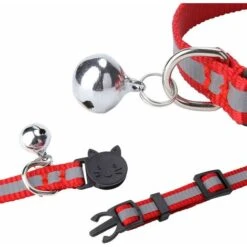 Collare Per Gatti LangRay, 6 Cuccioli Di Gattini Riflettenti Regolabili Anti Strangolamento Con Campanello E Fibbia Di Sicurezza, Per Cuccioli Di Gatto Di Taglia Piccola E Media 9 Collare Per Gatti LangRay, 6 Cuccioli Di Gattini Riflettenti Regolabili Anti Strangolamento Con Campanello E Fibbia Di Sicurezza, Per Cuccioli Di Gatto Di Taglia Piccola E Media -Cibi per gatti Italia 52015708 3