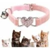 Collare Per Gatti LangRay, Collare Per Gatti Regolabile In Velluto Morbido Con Campanello, Simpatica Fornitura Per Animali Domestici, Adatto Alla Maggior Parte Dei Gatti E Dei Cani Di Piccola Taglia ( 2 Collare Per Gatti LangRay, Collare Per Gatti Regolabile In Velluto Morbido Con Campanello, Simpatica Fornitura Per Animali Domestici, Adatto Alla Maggior Parte Dei Gatti E Dei Cani Di Piccola Taglia ( -Cibi per gatti Italia 52015711 1