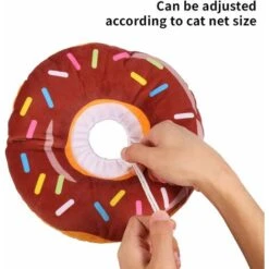 LangRay Collare Di Recupero Per Gatti Comodo Collare Di Recupero Collare Protettivo Collare Per Cani Per Gatti Carini (S, Rosquillas) -Cibi per gatti Italia 52016147 3