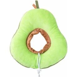LangRay Heiqlay Collare Elisabettiano, Collare Di Recupero Per Gatti Collare Protettivo Regolabile Con Bordo Morbido Traspirante Collare Protettivo Per Animali Domestici (1pz, Avocado Green, L)
