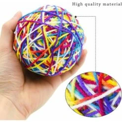 Giocattoli Per Gatti Palla, Gioco Gatto Palla Di Lana Colorate Giochi Interattivi Per Gatti, Giochi Per Gatti Palline Con Campana, 2 Pezzi 9 Giocattoli Per Gatti Palla, Gioco Gatto Palla Di Lana Colorate Giochi Interattivi Per Gatti, Giochi Per Gatti Palline Con Campana, 2 Pezzi -Cibi per gatti Italia 52017060 3