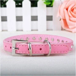 Collare Regolabile Per Cani Gatti Piccola Taglia Con Campanellino Brillantini -Cibi per gatti Italia 52730239 2