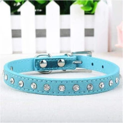 Collare Regolabile Per Cani Gatti Piccola Taglia Con Campanellino Brillantini -Cibi per gatti Italia 52730239 4