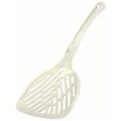 TRIXIE CUCCHIAIO PER LETTIERA IN PLASTICA TRASPARENTE AGGLOM RANTE, PICCOLO 4011905040486