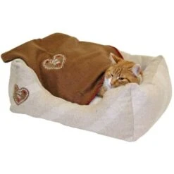 Cuccia Per Cani Love You 47x37x11 Cm Beige 81231 Kerbl -Cibi per gatti Italia 5429273 3
