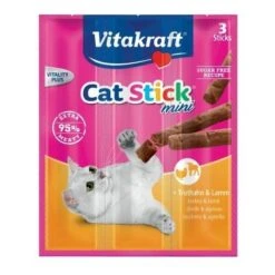 CAT-STICK MINI TACCHINO E AGNELLO 3 PZ 18 GR