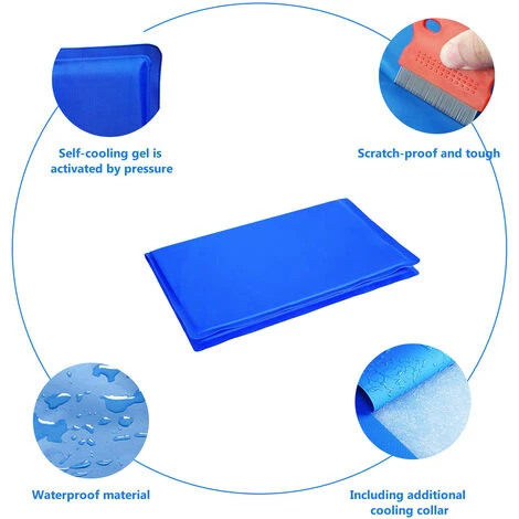 Hengda Enroling Mat Pillo Para Almohadas De Almohada De Enfriamiento De Perro 4 Hengda Enroling Mat Pillo Para Almohadas De Almohada De Enfriamiento De Perro - immagine 2