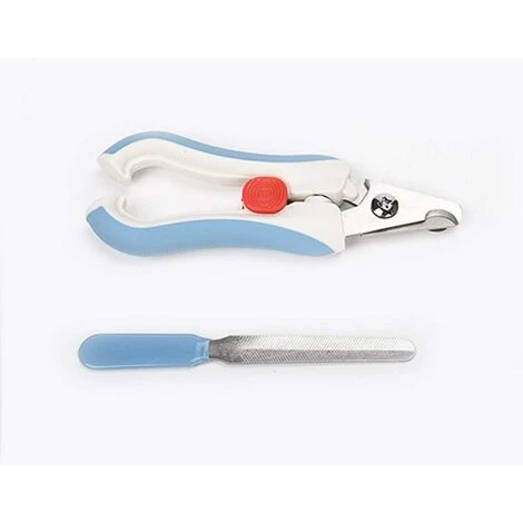 HIASDFLS Pet Claw Care Nail Clipper Beauty Tool Puppy Cat Parrot (S, Blu) 4 HIASDFLS Pet Claw Care Nail Clipper Beauty Tool Puppy Cat Parrot (S, Blu) - immagine 2