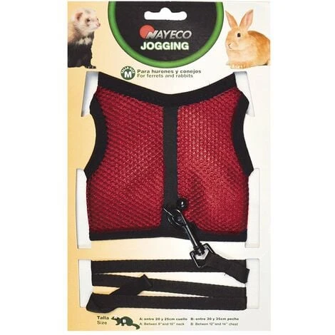 Pettorina Da Jogging Taglia M Per Furetti/conigli Nayeco 3 Pettorina Da Jogging Taglia M Per Furetti/conigli Nayeco