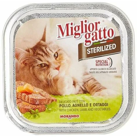 Sterilized Patè Di Pollo Agnello E Ortaggi Gr. 100 3 Sterilized Patè Di Pollo Agnello E Ortaggi Gr. 100