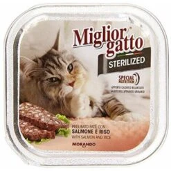 Sterilized Patè Di Salmone E Riso Gr. 100