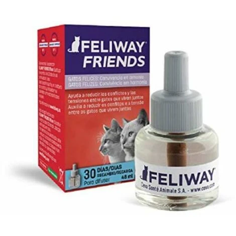 CEVA Ricarica Per Diffusore Feliway Friends 48 Ml 3 CEVA Ricarica Per Diffusore Feliway Friends 48 Ml