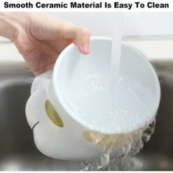 Ciotola Per Gatti Rialzata (1x150 Ml), Ciotola Per Gatti In Ceramica, Ciotola Per Cibo/acqua A Forma Di Zampa Ortopedica -Cibi per gatti Italia 63853157 5