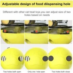 Bicchiere Per Gatti Giocattolo 4 In 1 Giocattoli Interattivi Per Gatti Palla Giocattolo Distributore Di Cibo Per Cani Palla Giocattolo Alimentatore Lento Per Tutti I Gatti Giocattoli Educativi Addestr -Cibi per gatti Italia 63854280 4