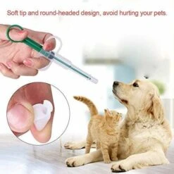 Dispenser Di Medicinali Per Animali Domestici A Testa Tonda Con Punta Morbida, Materiale Plastico Per Uso Alimentare, Dispenser Per Siringhe Per Cani E Gatti -Cibi per gatti Italia 66563117 3