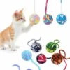 LTS FAFA Palla Giocattolo Per Gatti 8 Pezzi Palla Di Lana Giocattolo Per Gatti Palline Di Filato Di Lana Colorate Con Corda Per Giocattolo Per Gatti Domestici -Cibi per gatti Italia 67411368 1