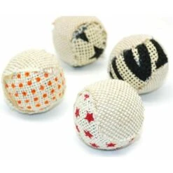 Kueatily 4pcs 5CM Giocattolo Per Gatti Gattino Gatto Che Graffia La Palla Gioca Al Giocattolo Per Graffi -Cibi per gatti Italia 67452727 4