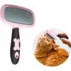 Spazzola Per Cani Spazzola Per Gatti, Pelo Corto E Lungo Adatto Spazzola Per Gatti Morbida Spazzola Per Spiumatura, Pelo Corto E Lungo (rosa),