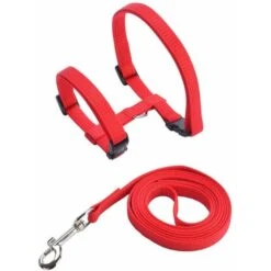 GroupM ITRed Cat Guinzaglio Cinturino Pettorale In Nylon A Forma Di I Cat Walking Guinzaglio Cinturino Pettorale Per Gatti -Cibi per gatti Italia 69490952 4