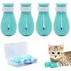 Scarpa Da 4 Gatti, Stivali Antigraffio Per Gatti, Protezione Per Zampa Di Gatto Regolabile Per Casa, Bagno, Bellezza, Controllo Del Trattamento, Stazione Di Massaggio Per Gatti (blu) -Cibi per gatti Italia 69717279 1