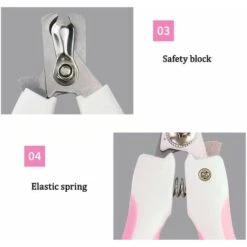 MINKUROW Tagliaunghie Per Tagliaunghie Per Cani E Tagliaunghie Strumento Professionale Per La Cura Delle Unghie Per Animali Domestici Con Slot Di Sicurezza E Lima Per Unghie -Cibi per gatti Italia 69787483 3