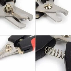 MINKUROW Tagliaunghie Per Cani E Gatti Tagliaunghie Con Lima Per Unghie - Per La Cura Delle Unghie Per Cani Di Piccola E Media Taglia, Gatti, Conigli, Porcellini D'india (Rosso) -Cibi per gatti Italia 69787861 4