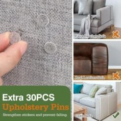 MINKUROW Bcc Protezione Per Mobili [Confezione Da 2], Protezione Per Artigli Di Gatto, Protezione Per Artigli Di Gatto Autoadesiva Per Mobili Da Tavolo Del Divano, Bianco. -Cibi per gatti Italia 69788798 4