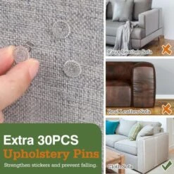 MINKUROW Bcc Protezione Per Mobili [Confezione Da 3], Protezione Per Artigli Di Gatto, Protezione Per Artigli Di Gatto Autoadesiva Per Mobili Da Tavolo Del Divano, Bianco. -Cibi per gatti Italia 69788816 5