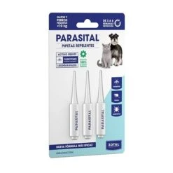 Blister Parasital 3 Pipetas 1,25 Ml Per Cani Di Piccola Taglia E Gatti Contro Parassiti Esterni