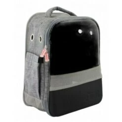 Nayeco Zaino Con Finestra Grigia 30x23x43cm
