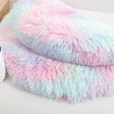 Letto Rotondo Per Cani Tappetino Per Animali Domestici Per Cani E Gatti Soffici Peluche Per Animali Domestici (marrone) 6 Letto Rotondo Per Cani Tappetino Per Animali Domestici Per Cani E Gatti Soffici Peluche Per Animali Domestici (marrone) - immagine 4