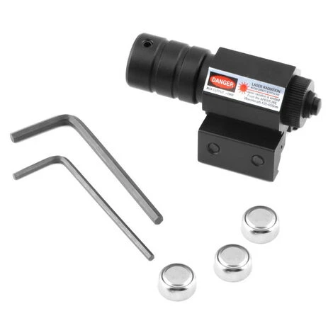 Nuovo Mirino Tattico Con Raggio Laser Rosso Da Caccia Tattico Con Supporto 3 Nuovo Mirino Tattico Con Raggio Laser Rosso Da Caccia Tattico Con Supporto