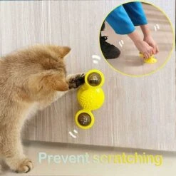 Giocattolo Per Gatti Swirl Giocattolo Per Gatti Giradischi Con Mulino A Vento Giocattolo Per Gatti Gialli -Cibi per gatti Italia 71374991 5