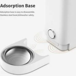 Distributore Automatico Di Cibo Con Ciotola In Acciaio Inossidabile, Controllo APP, Display A LED Per Basse Quantità Di Cibo, Distributore Di Cibo Per Gatti (cani) - 2,8 L -Cibi per gatti Italia 71377156 3