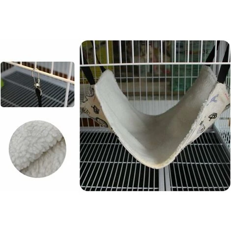 GroupM Amaca Con Gabbia Per Gatti, Amaca Da Letto Sospesa Per Gatti/Furetti/Ratti/Conigli/Cani Di Piccola Taglia O Altri Animali Domestici (M, 3535, Torre Di Ferro) 6 GroupM Amaca Con Gabbia Per Gatti, Amaca Da Letto Sospesa Per Gatti/Furetti/Ratti/Conigli/Cani Di Piccola Taglia O Altri Animali Domestici (M, 3535, Torre Di Ferro) - immagine 4