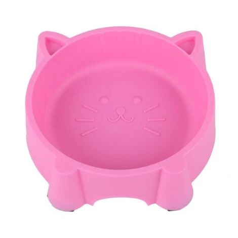 Ciotola Per Gatti In Plastica Antiscivolo GroupM (rosa) 3 Ciotola Per Gatti In Plastica Antiscivolo GroupM (rosa)