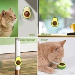 Palla Di Erba Gatta, Palla Di Erba Gatta A Parete, Giocattoli Di Erba Gatta Rotanti, Giocattoli Di Erba Gatta Commestibili Per Gatti -Cibi per gatti Italia 71884471 3