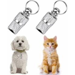 5 Pz Gatto ID Tag Tubo Anti-Lost Dog Tag Indirizzo Tag Pendenti Per Collare Di Gatto Collare Di Cane Personalizzabile Argento ID Tag Portachiavi 11 5 Pz Gatto ID Tag Tubo Anti-Lost Dog Tag Indirizzo Tag Pendenti Per Collare Di Gatto Collare Di Cane Personalizzabile Argento ID Tag Portachiavi -Cibi per gatti Italia 71884474 5