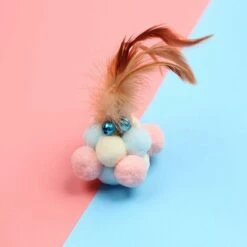 Palline Colorate Per Gatti, 3 Pezzi Giocattolo Interattivo Per Gatti Con Piuma E Campana Colorata Giocattolo Per Gatti Con Pompon Per Gattini Per Addestramento Giochi Da Masticare 10 Palline Colorate Per Gatti, 3 Pezzi Giocattolo Interattivo Per Gatti Con Piuma E Campana Colorata Giocattolo Per Gatti Con Pompon Per Gattini Per Addestramento Giochi Da Masticare -Cibi per gatti Italia 71884773 4