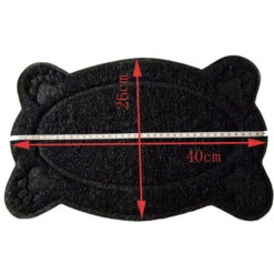 Tappetino Raccogli Detriti Per Lettiera Per Gatti, 26 40 Cm, Grigio 9 Tappetino Raccogli Detriti Per Lettiera Per Gatti, 26 40 Cm, Grigio -Cibi per gatti Italia 71884938 3