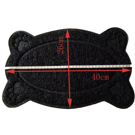 Tappetino Raccogli Detriti Per Lettiera Per Gatti, 26 40 Cm, Grigio 5 Tappetino Raccogli Detriti Per Lettiera Per Gatti, 26 40 Cm, Grigio - immagine 3