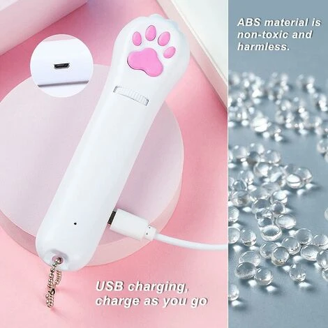 Giocattoli Interattivi Per Gatti, Giocattoli Regolabili E Ricaricabili Per Gatti, Giocattoli Per Catturare Gatti Con 6 Modelli Giocattoli Da Caccia Per Gatti (1PCS, Rosso) 6 Giocattoli Interattivi Per Gatti, Giocattoli Regolabili E Ricaricabili Per Gatti, Giocattoli Per Catturare Gatti Con 6 Modelli Giocattoli Da Caccia Per Gatti (1PCS, Rosso) - immagine 4