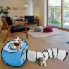 Tenda Per Gatti Pieghevole A Tunnel Per Gatti E Tubo Per Gatti Con Custodia Per Gattini, Gatti, Cuccioli, Conigli -Cibi per gatti Italia 72553347 1